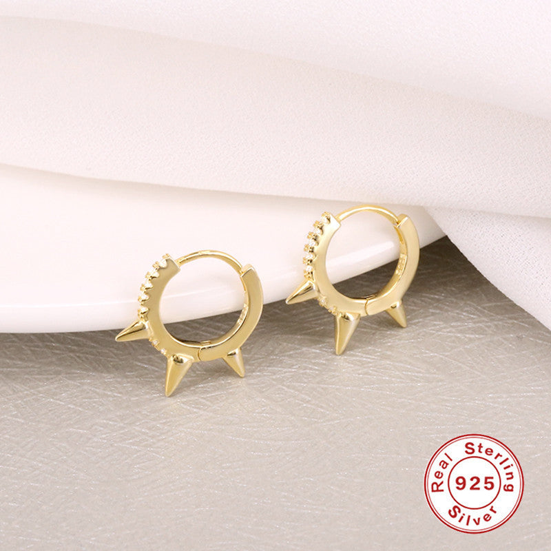 Punk Style Geometric Diamond Trendy Earrings Earrings Earrings